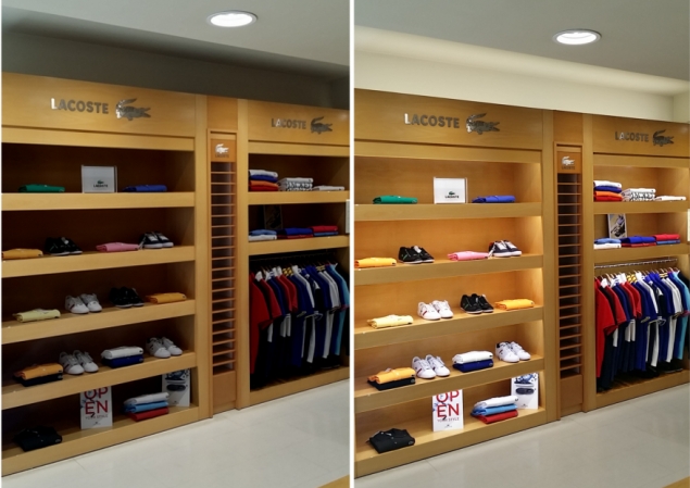 Iluminacion estanterias